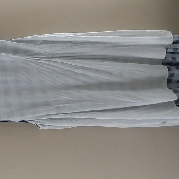 Gingham Sleeveless Summer Dress sz L - Picture 10 of 15